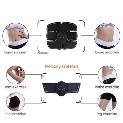 Electric Muscle Stimulator for Abdominal Training and Body Fitness