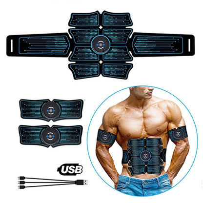 Abs Stimulator, Ab Stimulator Workout Belt, Muscle Toner Abdominal Toning Belt Workout Portable Fitness Workout Equipment Home Office for Men Women